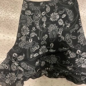 Fairycore knee length skirt